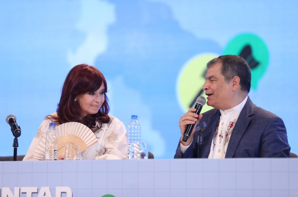 Cristina Kirchner y Rafael Correa.