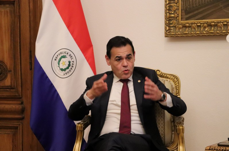 El canciller Rubén Ramírez Lezcano.