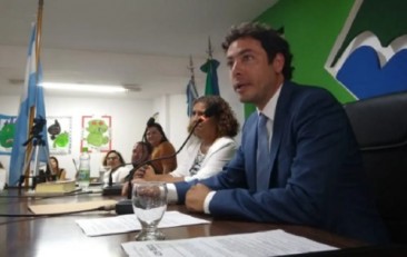 El intendente de Pinamar, Juan Ibarguren.