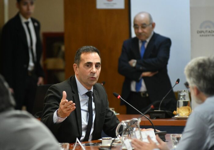 El secretario de Trabajo, Julio Cordero.