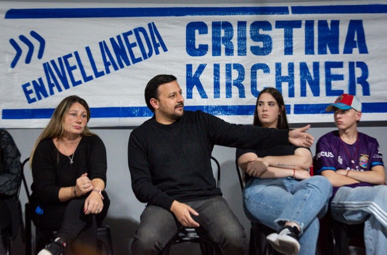 El camporista Emmanuel Santalla.