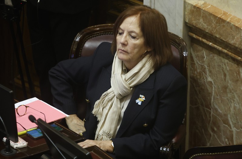 La senadora nacional, Alejandra Vigo.