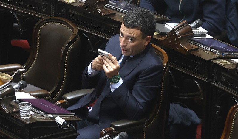 El jefe del bloque radical, Rodrigo de Loredo.
