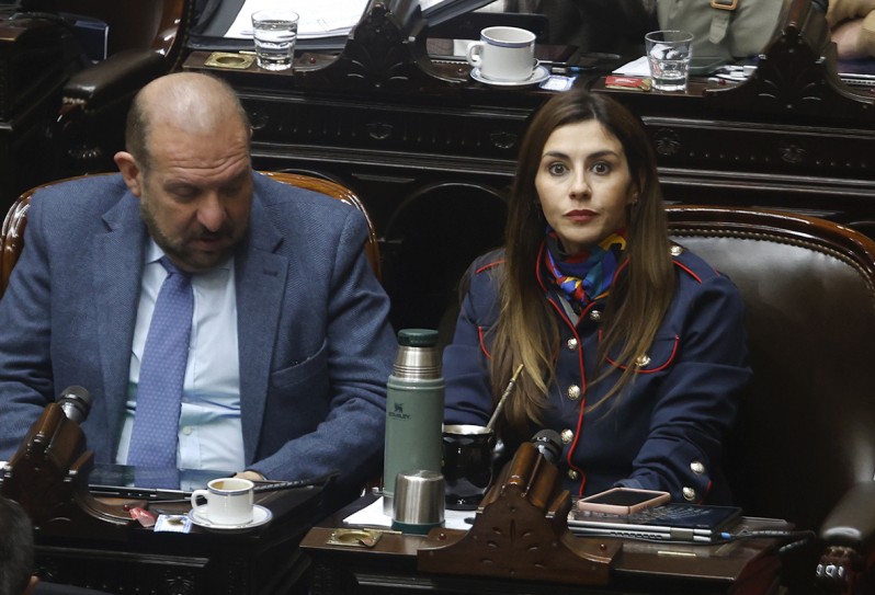 La diputada libertaria Marcela Pagano.