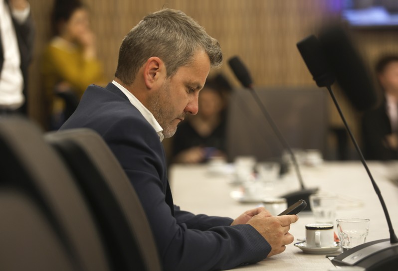 Mariano Campero, en Diputados.