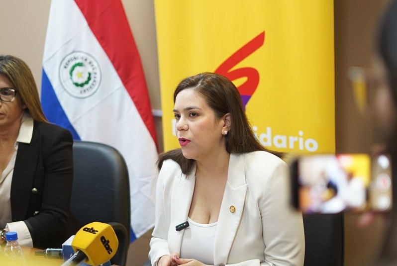 La diputada Johanna Ortega.