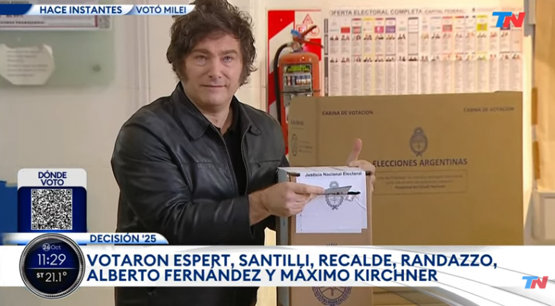 Milei subió una foto editada en la que aparece bronceado, sin papada y sin arrugas Milei subió una foto editada en la que aparece bronceado, sin papada y sin arrugas