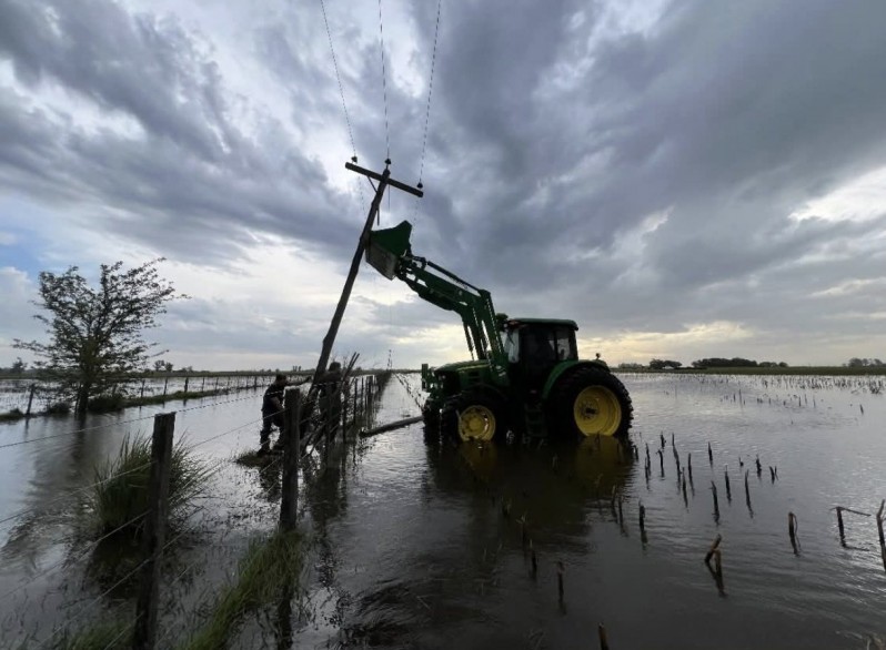 Se desinfla la ayuda que anunció Bullrich para los inundados y hay bronca en el campo: "Es una tomada de pelo"