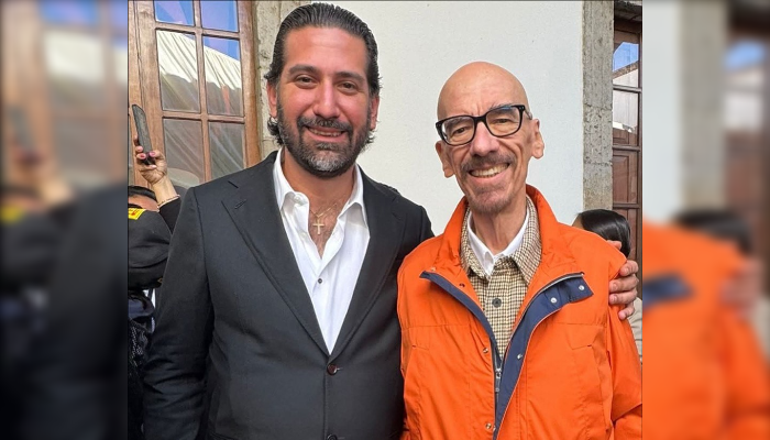 Juan Carlos Hank y Dante Delgado.