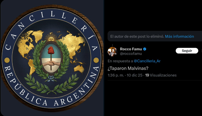 Quirno se olvidó de las Malvinas y la Antártida en el nuevo logo de Cancillería Quirno se olvidó de las Malvinas y la Antártida en el nuevo logo de Cancillería