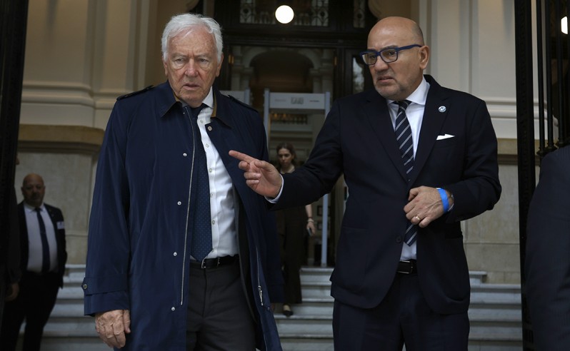 Los jueces Alberto Mahiques y Diego Barroetavaña integran la Sala I de Casación penal que debe tratar la causa AFA.