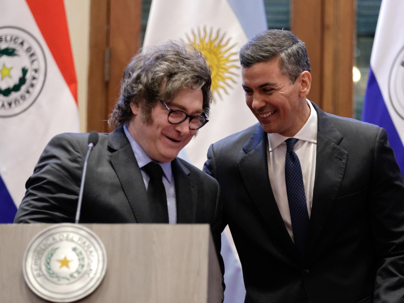 Milei y Santi Peña esperan que Trump les perdone la cuota de USD 1000 millones de Gaza