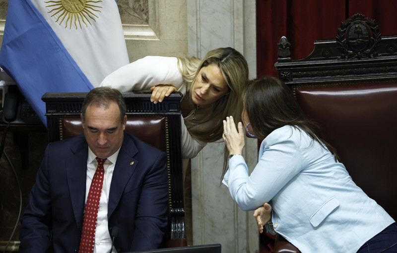 Losada niega el salto a La Libertad Avanza, pero hace gestos al gobierno en el Senado