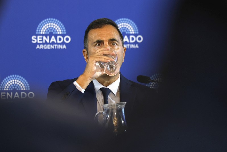 El secretario de Trabajo, Julio Cordero