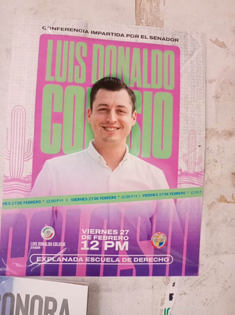 Colosio desembarca en Hermosillo para activar su candidatura a gobernador de Sonora
