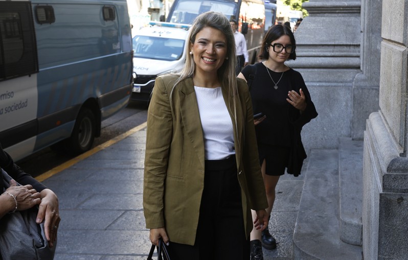 La senadora neuquina Nadie Marquez.