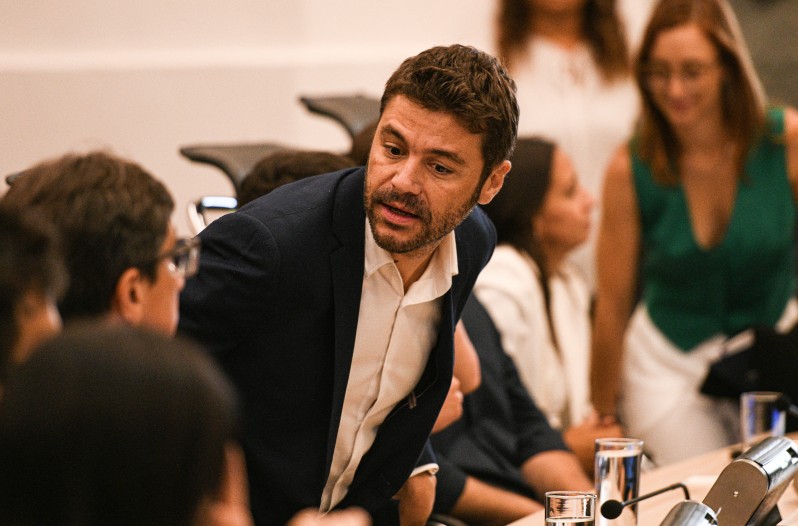 Juan Monteverde, líder de Ciudad Futura
