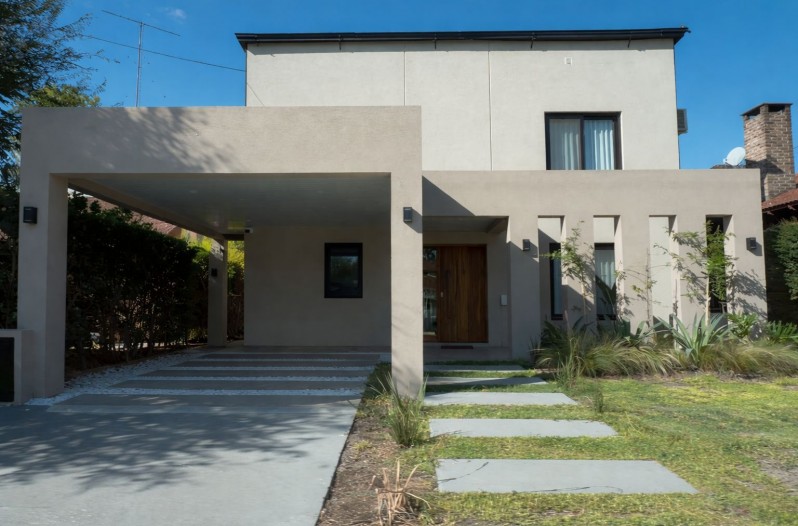 La foto de la supuesta casa de Adorni que publicó Pagano