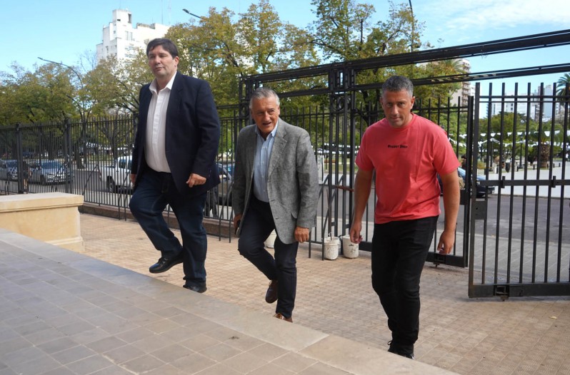 Juan Manuel Cerezo, Alberto Gelené y Sebastián Walker.