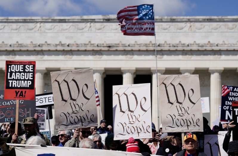Protesta en Washington.