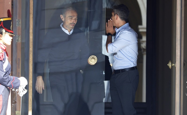 Lule y Martín Menem.