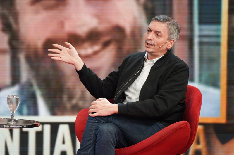 Máximo dijo que la deuda no se puede pagar y van a tratar que Cristina sea candidata