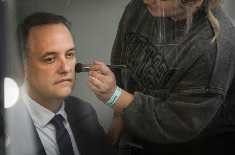 El jefe de Gabinete, Manuel Adorni.