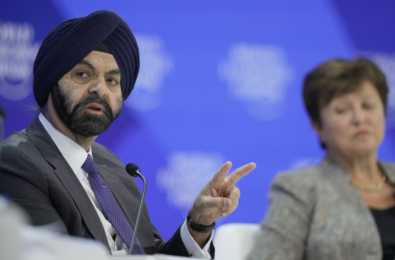 El presidente del Banco Mundial, Ajay Ganga.