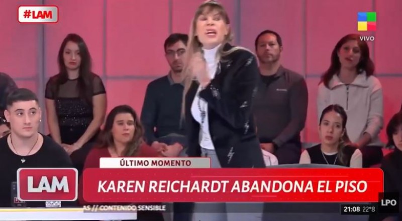 Karen Reichardt se sacó con una panelista de LAM que la acusó de defender los criaderos de perros: "Boba, bruta, bobita"