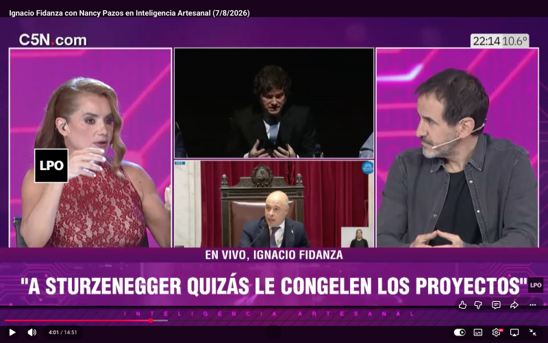 "Atrás del fracaso del Senado, hubo un ajuste de cuentas al interior del Gobierno"