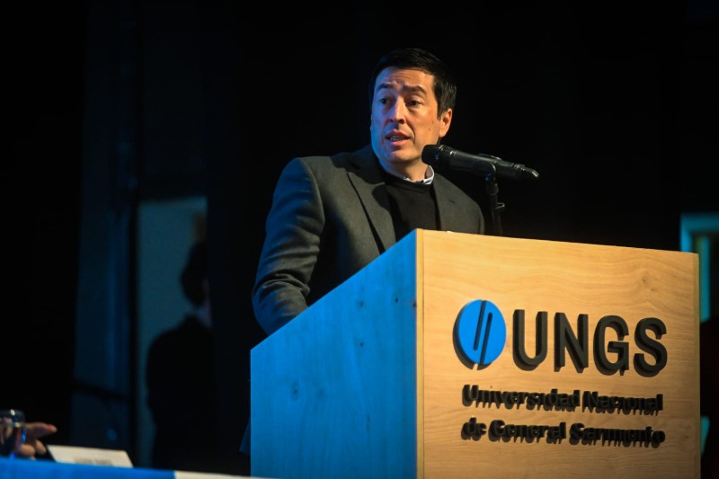 Nardini acompañó la asunción de autoridades de la Universidad de General Sarmiento