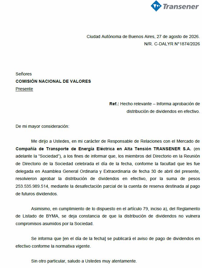 Escándalo en Transener, tres meses después de la privatización los Neuss vaciaron la caja de la empresa y se pagaron la compra