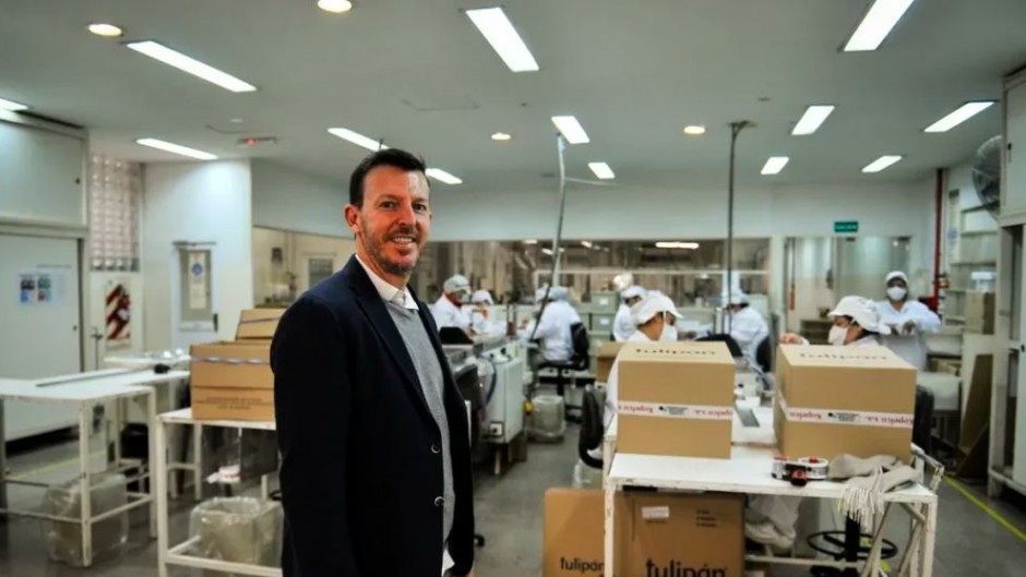 Felipe Kopelowicz, uno de los dueños de Tulipán.