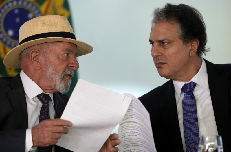 Lula con Camilo Santana.