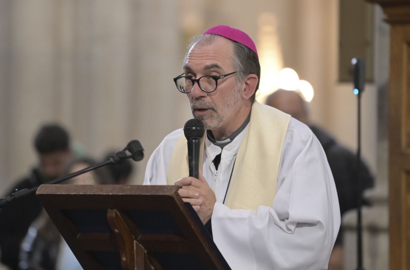 Gustavo Carrara, arzobispo de La Plata y presidente de Cáritas