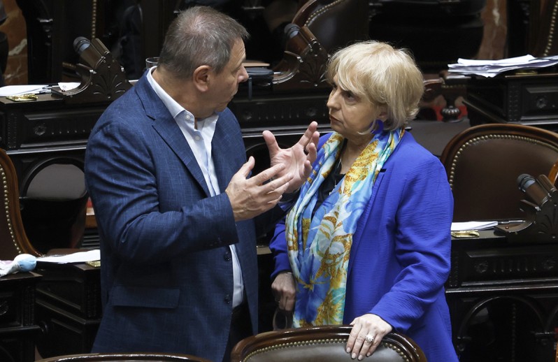 Oscar Zago y Silvana Giudici.