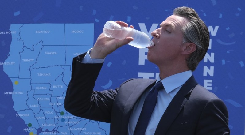 Newson, gobernador de California y posible candidato Demócrata.